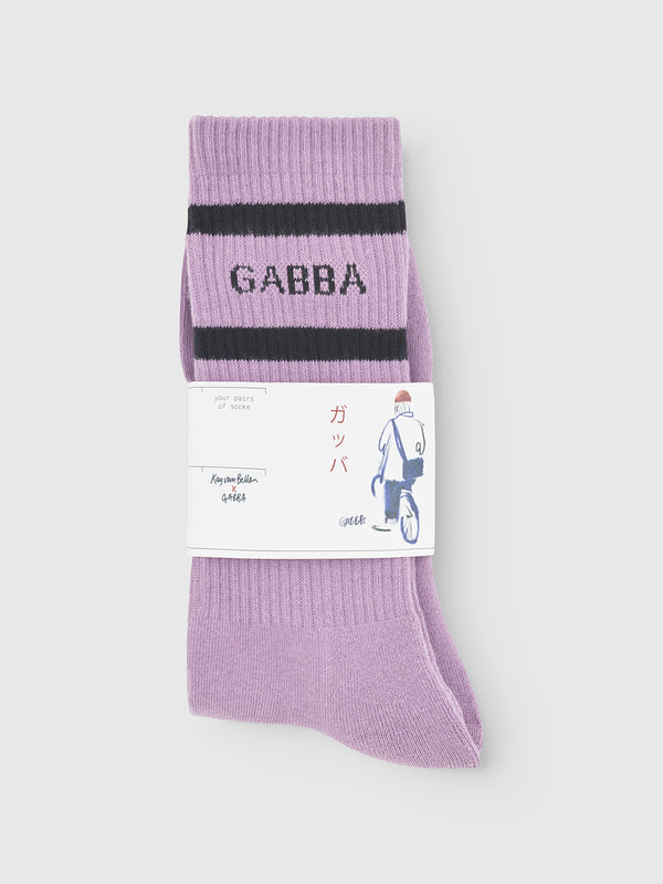 Gabba Zino Socks Dust Purple
