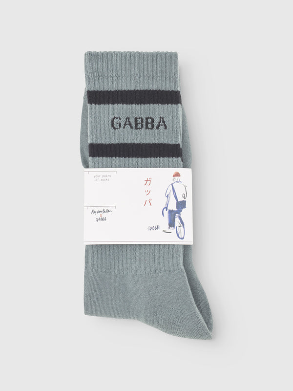 Gabba Zino Socks Dust Sage Green