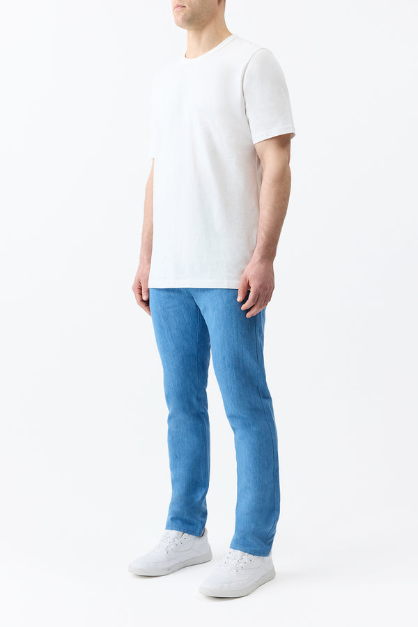 Gabriela Hearst Bandeira T-shirt In White Organic Cotton