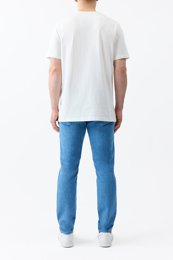 Gabriela Hearst Bandeira T-shirt In White Organic Cotton