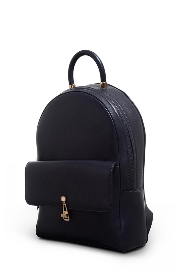 gabriela hearst Billie Backpack in Navy Nappa Leather
