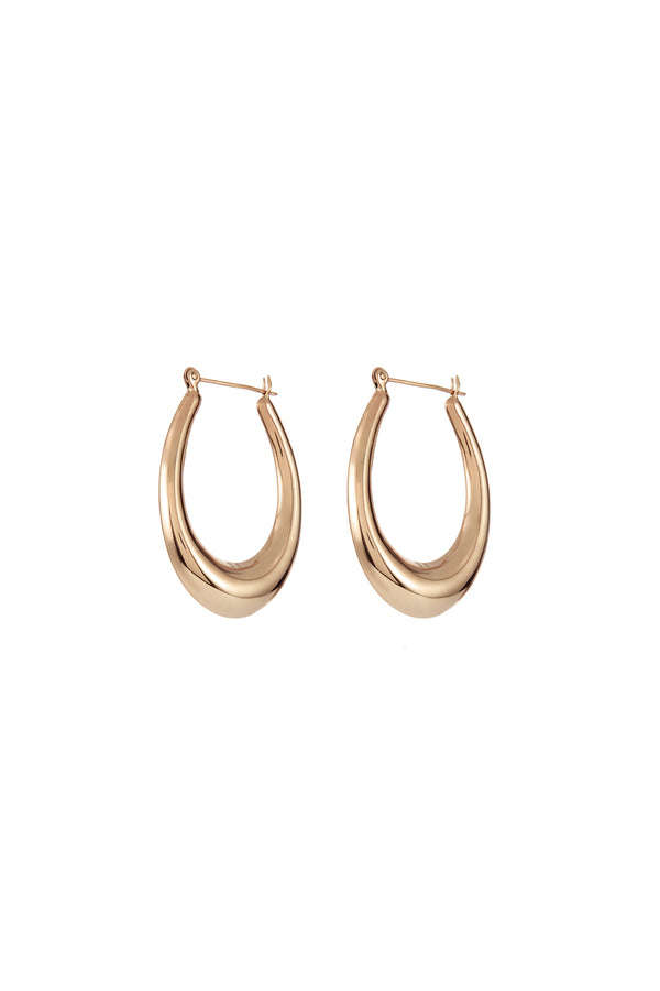 Gabriela Hearst Blown Small Drop Earrings In 18K Rose Gold