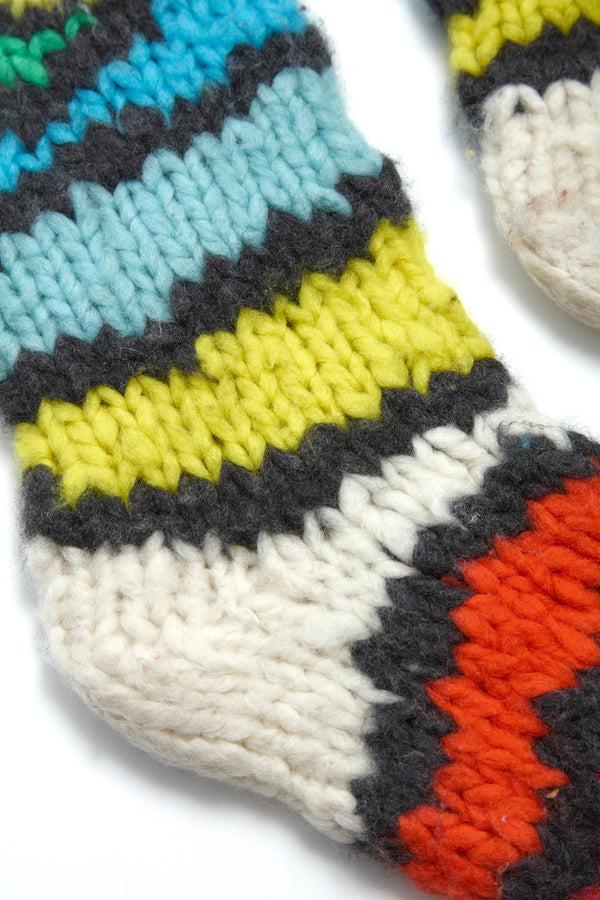 Gabriela Hearst Bray Knit Socks In Multi Welfat Cashmere