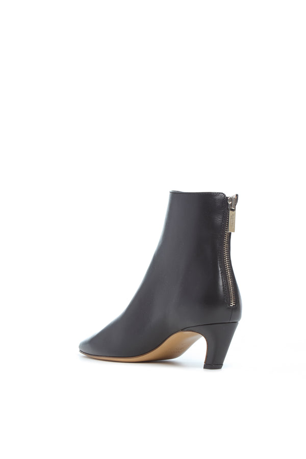 Gabriela Hearst Clayton Ankle Boot In Black Leather