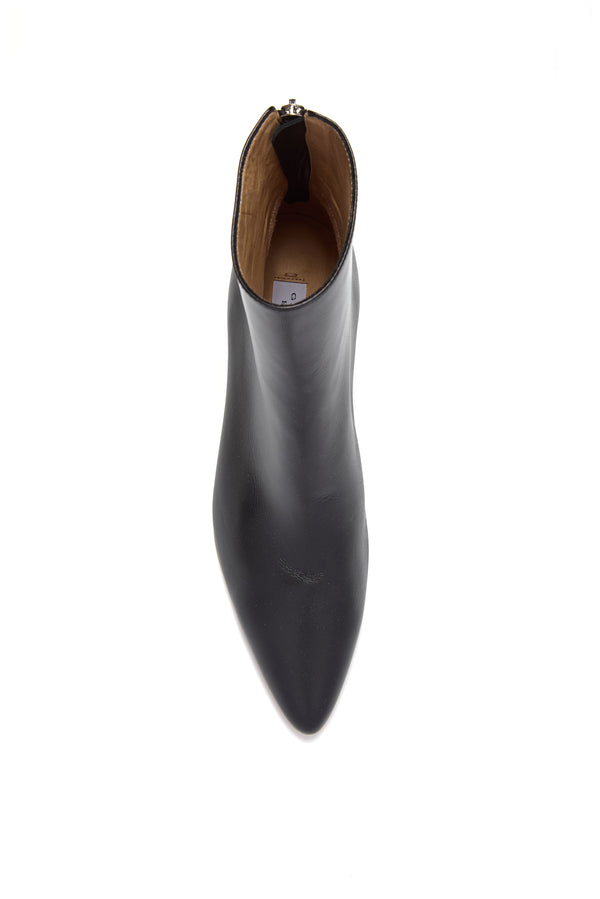 Gabriela Hearst Clayton Ankle Boot In Black Leather