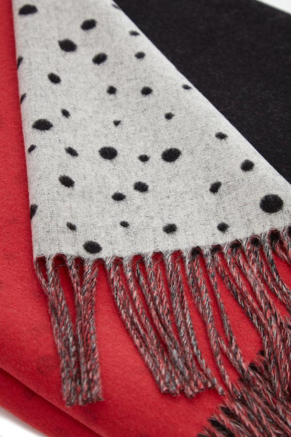 Gabriela Hearst Conclan Blanket Scarf In Red Multi Cashmere