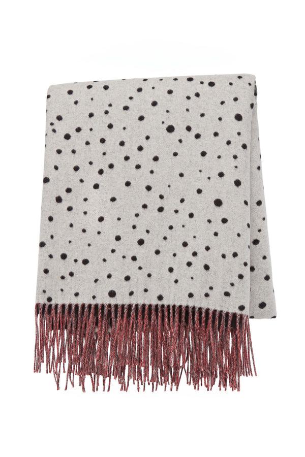 gabriela hearst Conclan Blanket Scarf in Red Multi Cashmere
