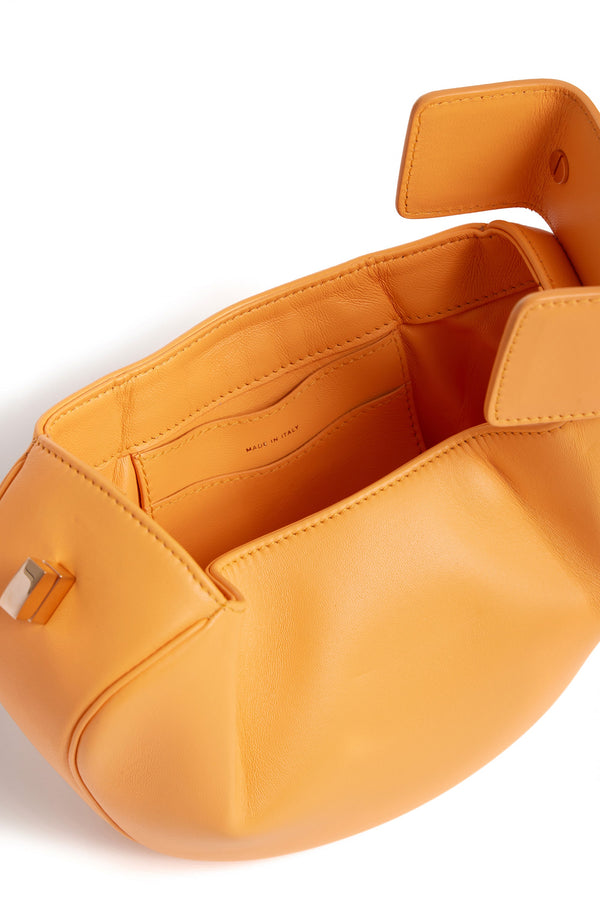 Gabriela Hearst Demi Bag In Fluorescent Orange Nappa Leather