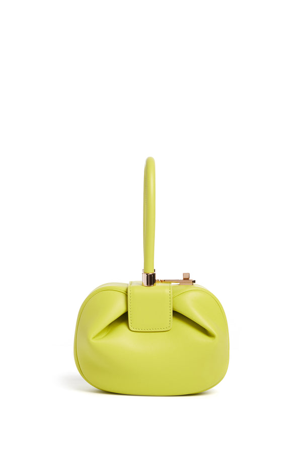 Gabriela Hearst Demi Bag In Lime Adamite Nappa Leather