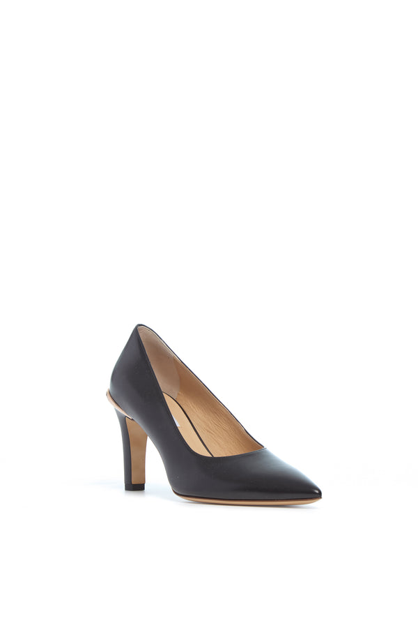 Gabriela Hearst Edwina High Heel Stiletto Pump In Black Leather