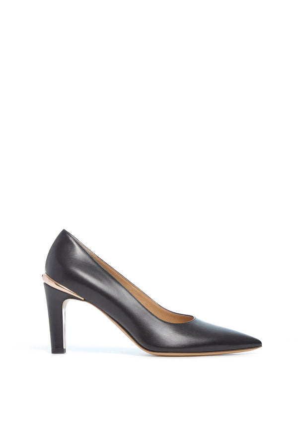 gabriela hearst Edwina High Heel Stiletto Pump in Black Nappa Leather