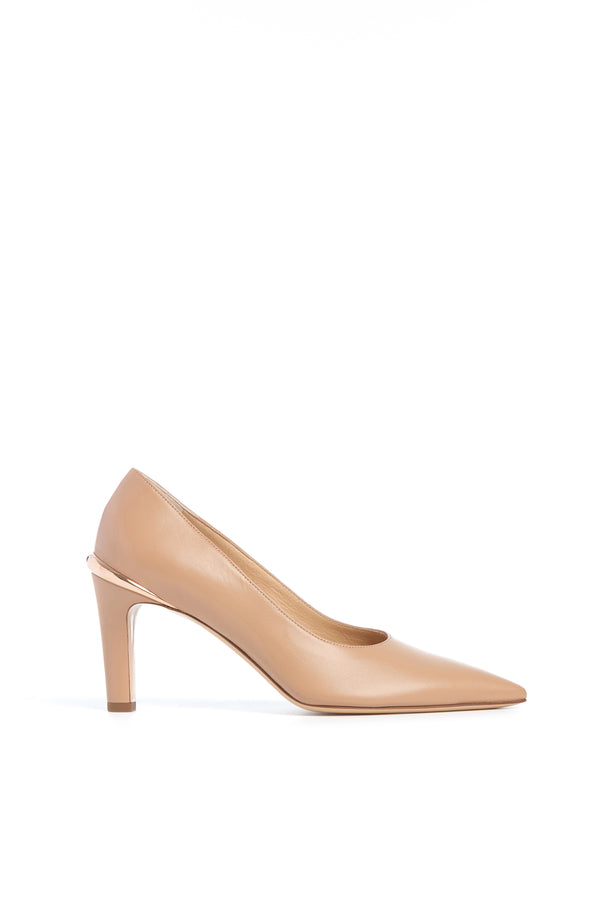 gabriela hearst Edwina High Heel Stiletto Pump in Nude Nappa Leather