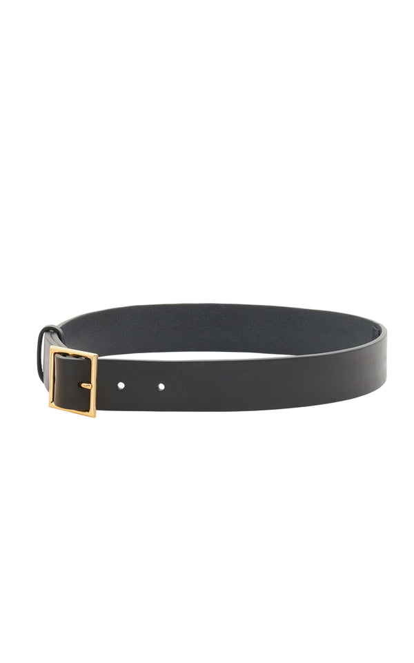 Gabriela Hearst Adler Belt In Black Leather