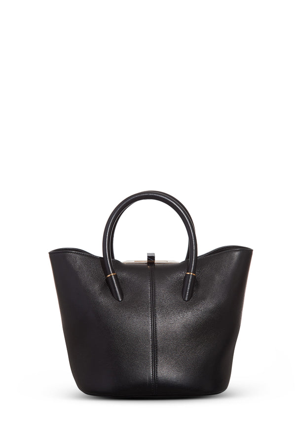 Gabriela Hearst Baez Bag In Black Nappa Leather