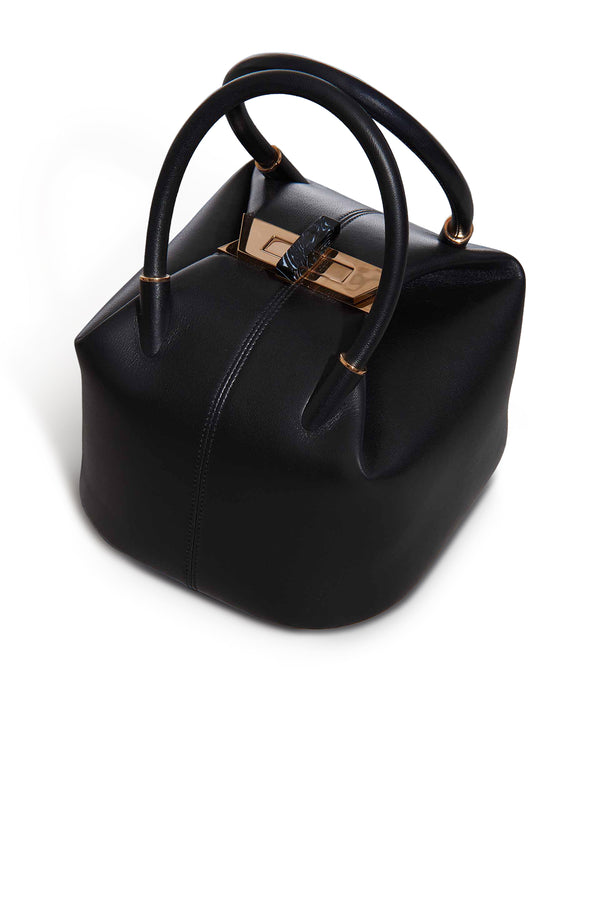 Gabriela Hearst Baez Bag In Black Nappa Leather