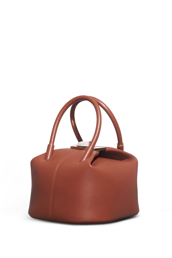 gabriela hearst Baez Bag in Cognac Nappa Leather