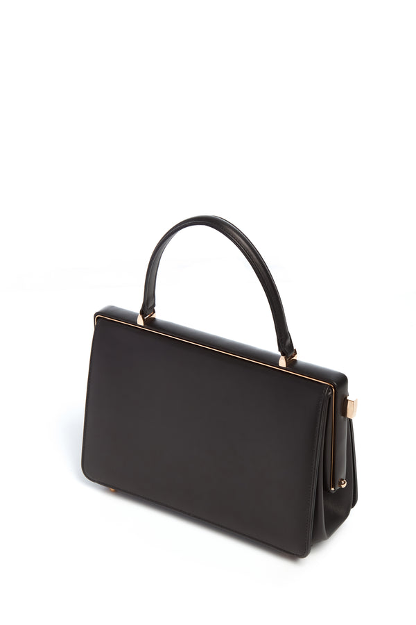 Gabriela Hearst Carrington Bag In Black Leather