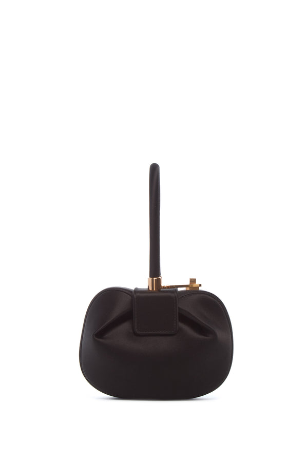 Gabriela Hearst Demi Bag In Black Satin