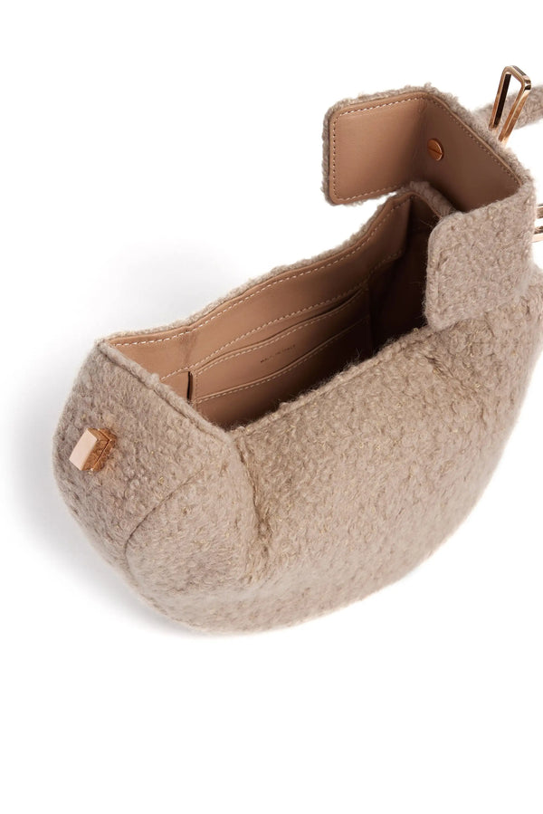 Gabriela Hearst Demi Bag In Camel Cashmere Boucle