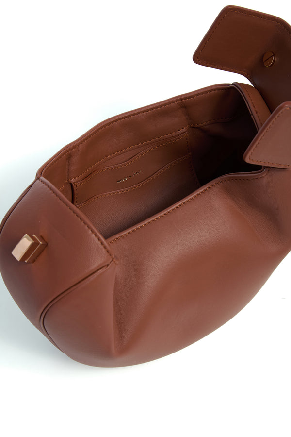 Gabriela Hearst Demi Bag In Cognac Nappa Leather