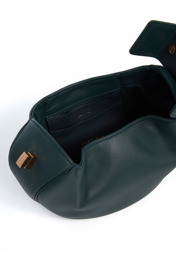 Gabriela Hearst Demi Bag In Green Nappa Leather