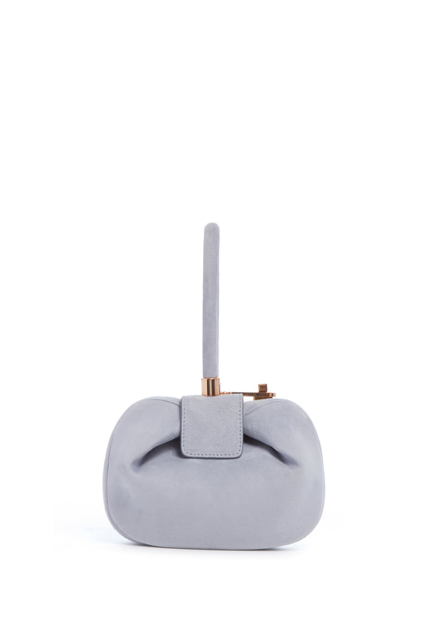Gabriela Hearst Demi Bag In Lilac Suede