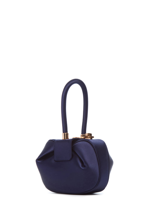 gabriela hearst Demi Bag in Sapphire Satin