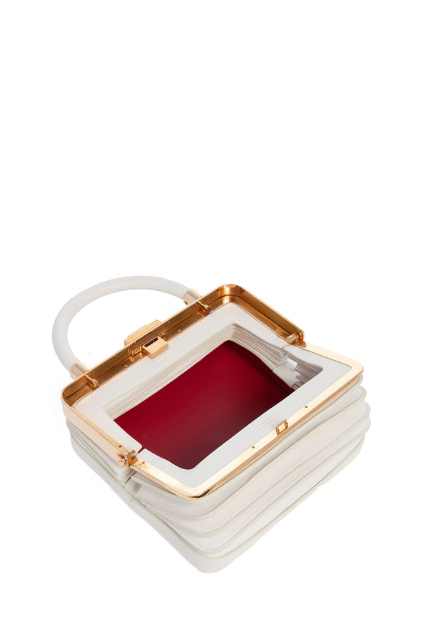 Gabriela Hearst Diana Bag In Ivory Nappa Leather