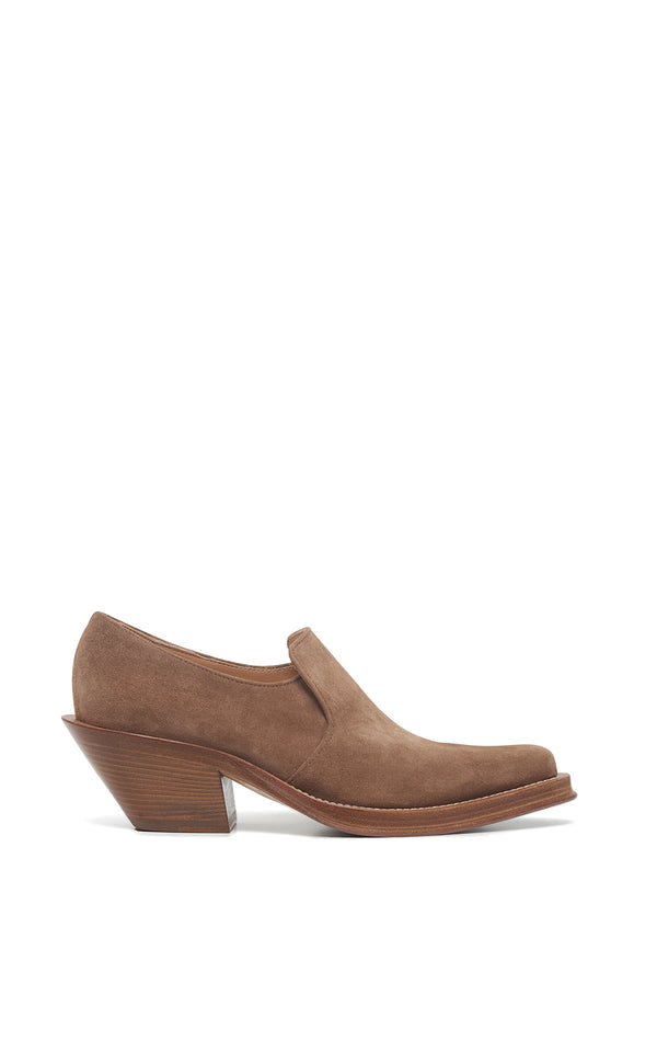 gabriela hearst Jack Loafer in Dark Sand Suede