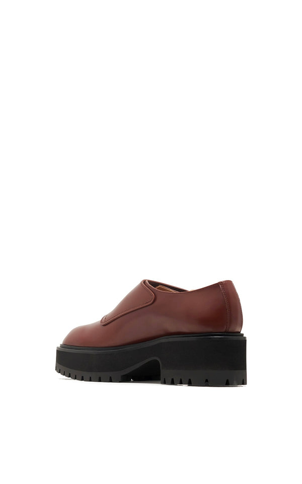 Gabriela Hearst Nash Shoe In Burnt Sienna Leather