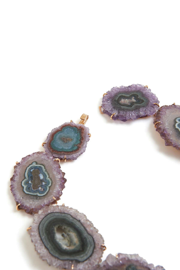 Gabriela Hearst Necklace In Amethyst Stalactite