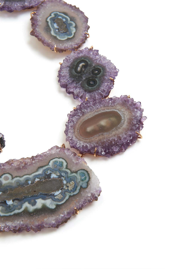Gabriela Hearst Necklace In Amethyst Stalactite