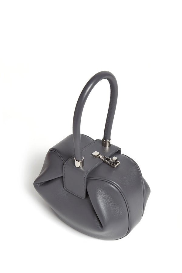 Gabriela Hearst Nina Bag In Charcoal Nappa Leather
