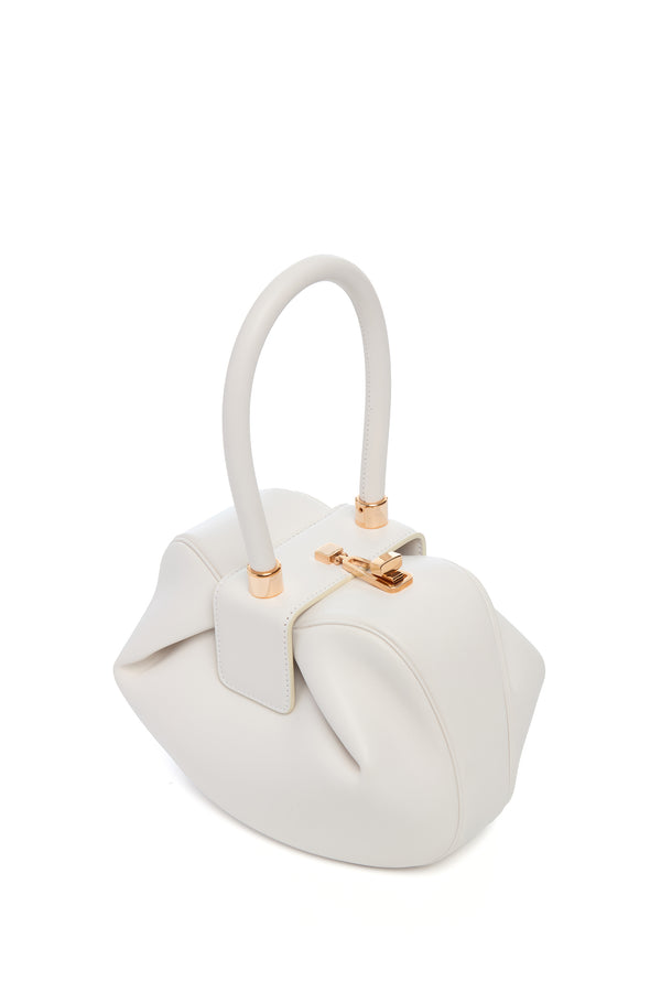 Gabriela Hearst Nina Bag In Ivory Nappa Leather