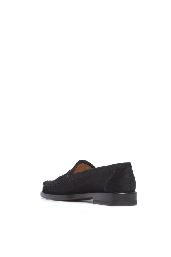 Gabriela Hearst Pierre Loafer In Black Pony Hair