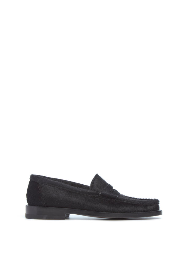 gabriela hearst Pierre Loafer in Black Pony Hair