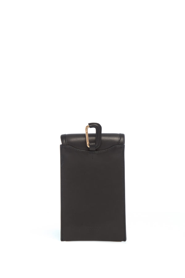 Gabriela Hearst Sunglasses Pouch In Black Leather