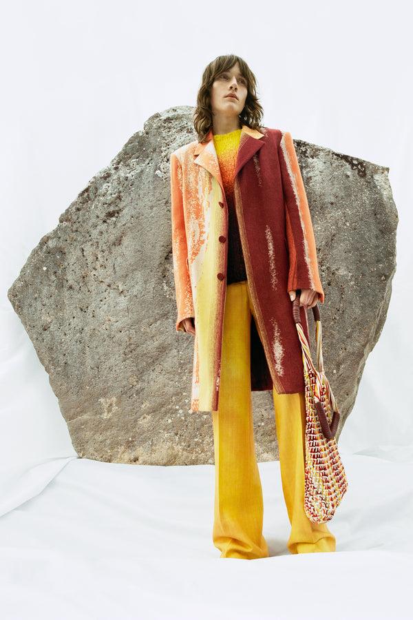 Gabriela Hearst Hybris Macrame Hobo Bag In Multi Silk