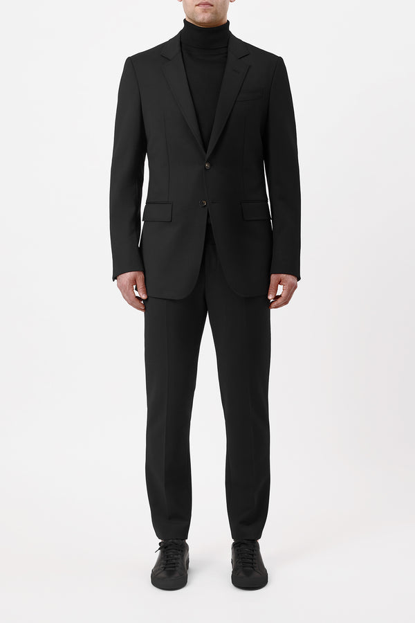 Gabriela Hearst Irving Jacket In Black Sportswear Wool