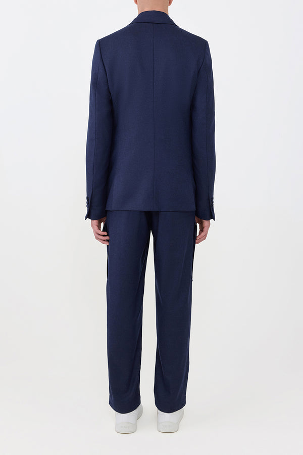 Gabriela Hearst Irving Jacket In Navy Virgin Wool Cashmere