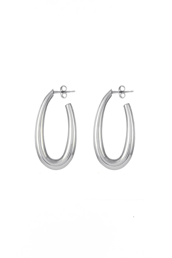 gabriela hearst Large Drop Earrings in 18K White Gold