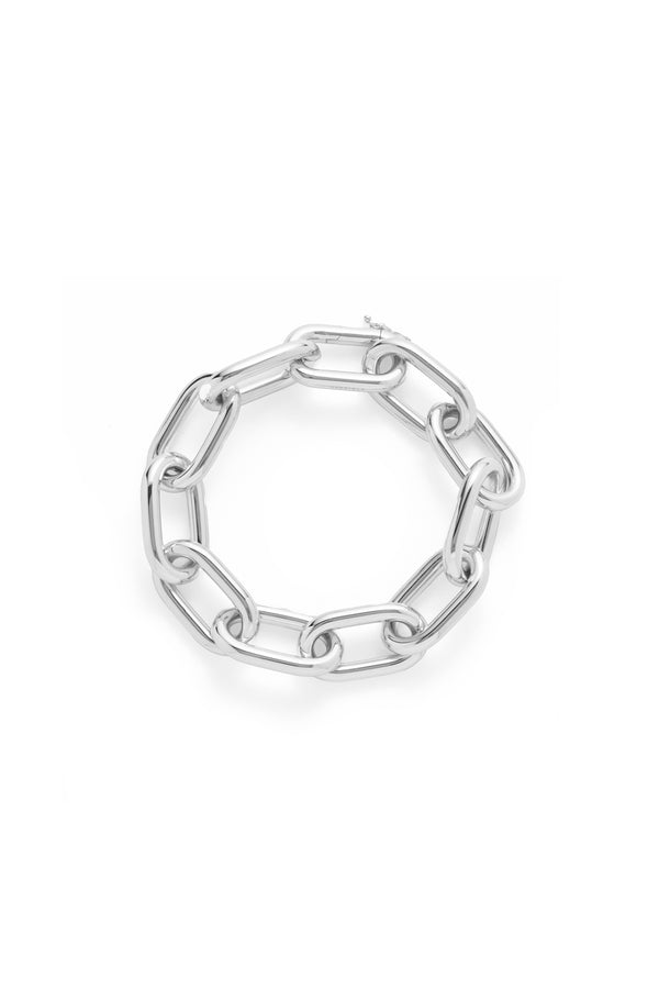 Gabriela Hearst Link Bracelet In 18K White Gold (Classic Links)