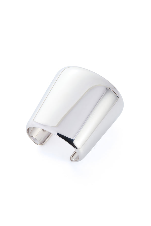 Gabriela Hearst Long Cuff Bracelet In 18K White Gold