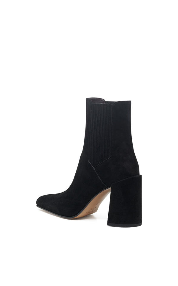 Gabriela Hearst Luke High Heel Ankle Boot In Black Suede
