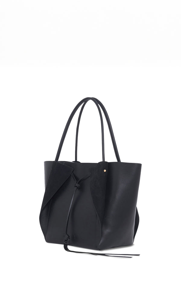 Gabriela Hearst Marija Tote Bag In Black Nappa Leather