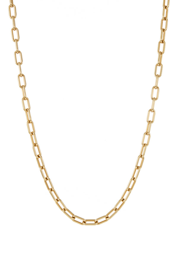 gabriela hearst Medium Link Necklace in 18K Yellow Gold (Small Links)