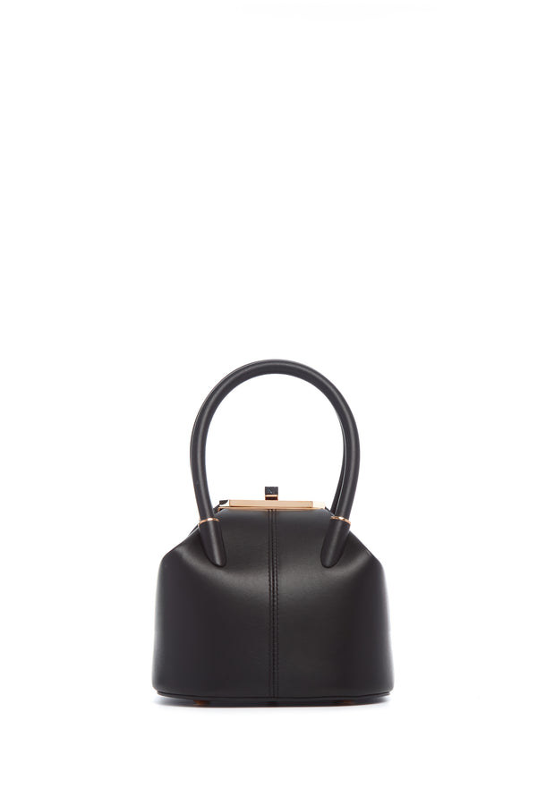 Gabriela Hearst Mini Baez Bag In Black Nappa Leather