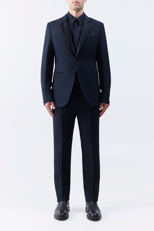 Gabriela Hearst Nicolson Jacket In Black Wool Silk Cady