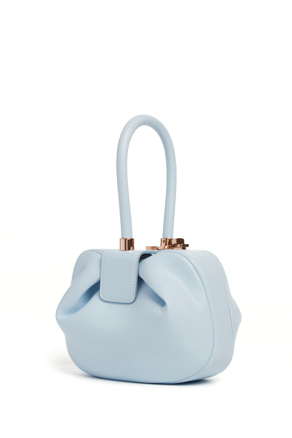 gabriela hearst Nina Bag in Light Blue Nappa Leather