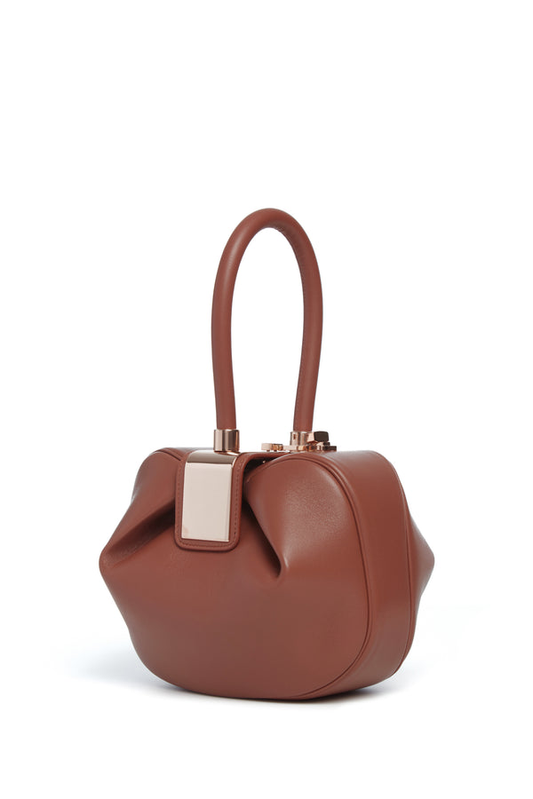 gabriela hearst Nina Midas Bag in Cognac Nappa Leather